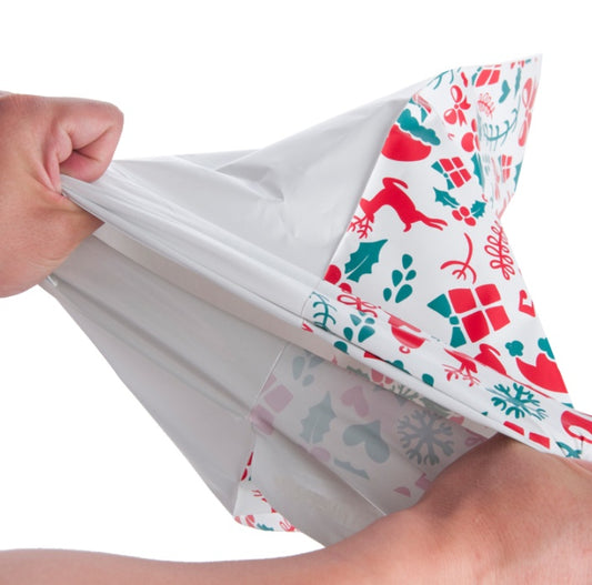 MOQ100 Default Christmas Mailing Bag