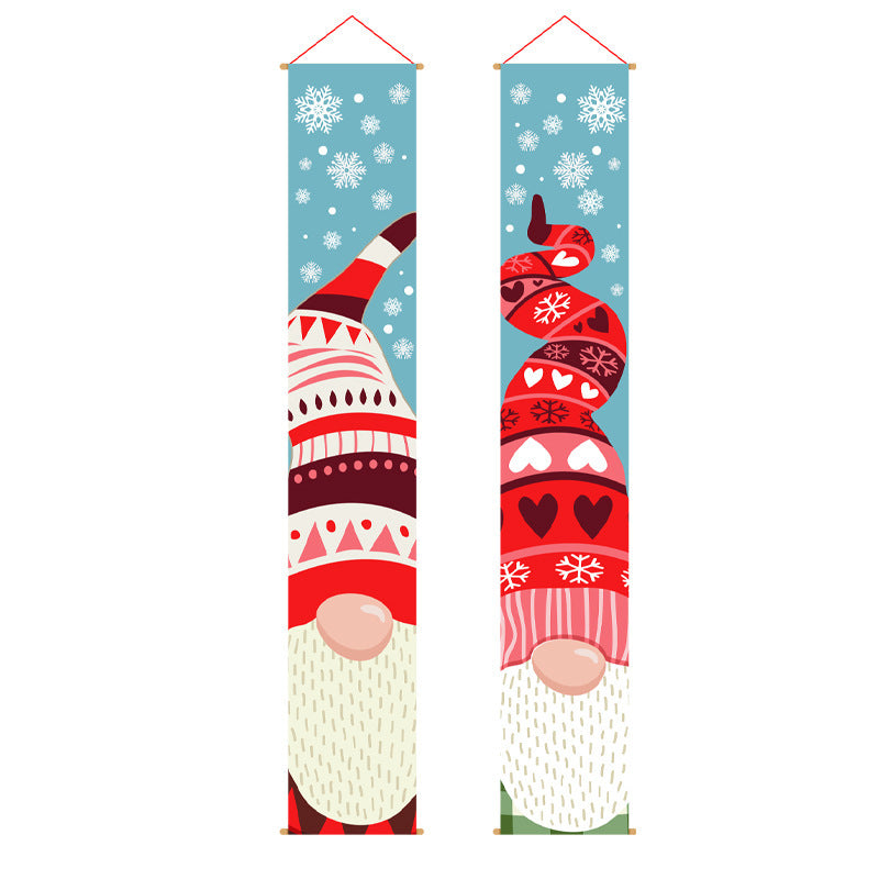 Home Creative Outdoor Christmas Decoration Banner