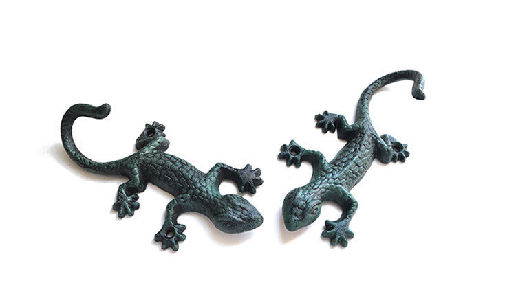 Wrought Iron Gecko Hook American Cast Iron Garden Hook