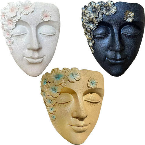 Creative Home Decoration Facial Wall Mounted Flower Pot