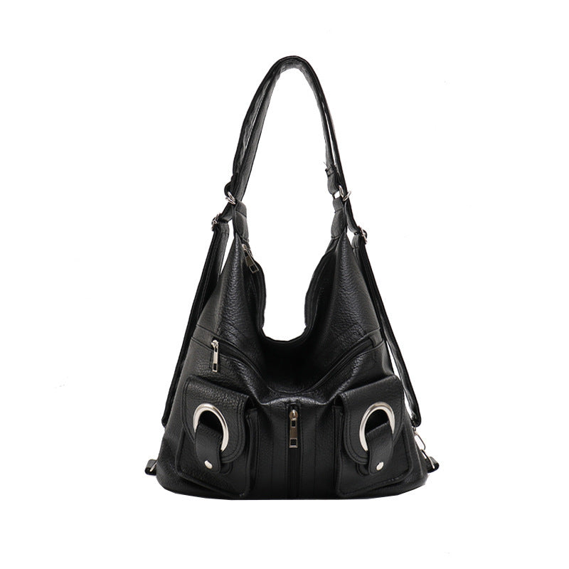 Soft Leather Shoulder Large-capacity Crossbody Bag