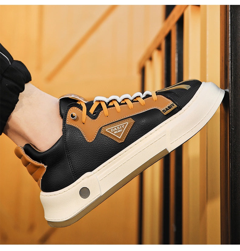 Men's Versatile Trendy Low-top Sneakers Breathable Casual Shoes