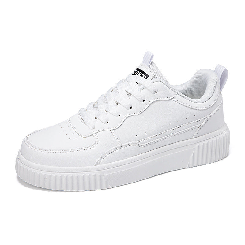 Breathable Versatile White Shoes Korean Style For Students