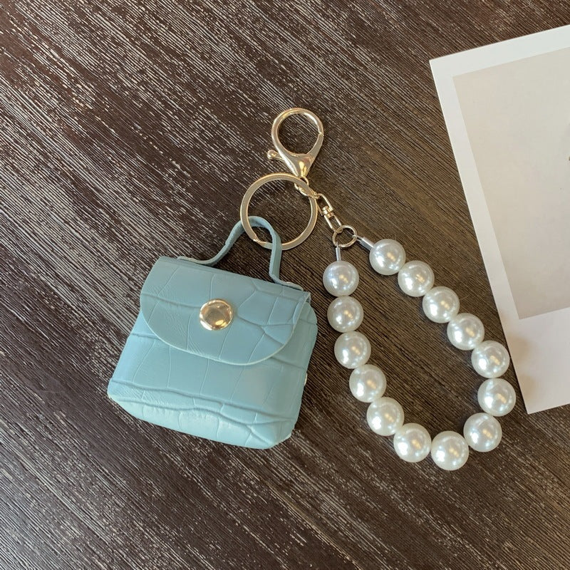 Pearl Bag Pendant Car Key Ring