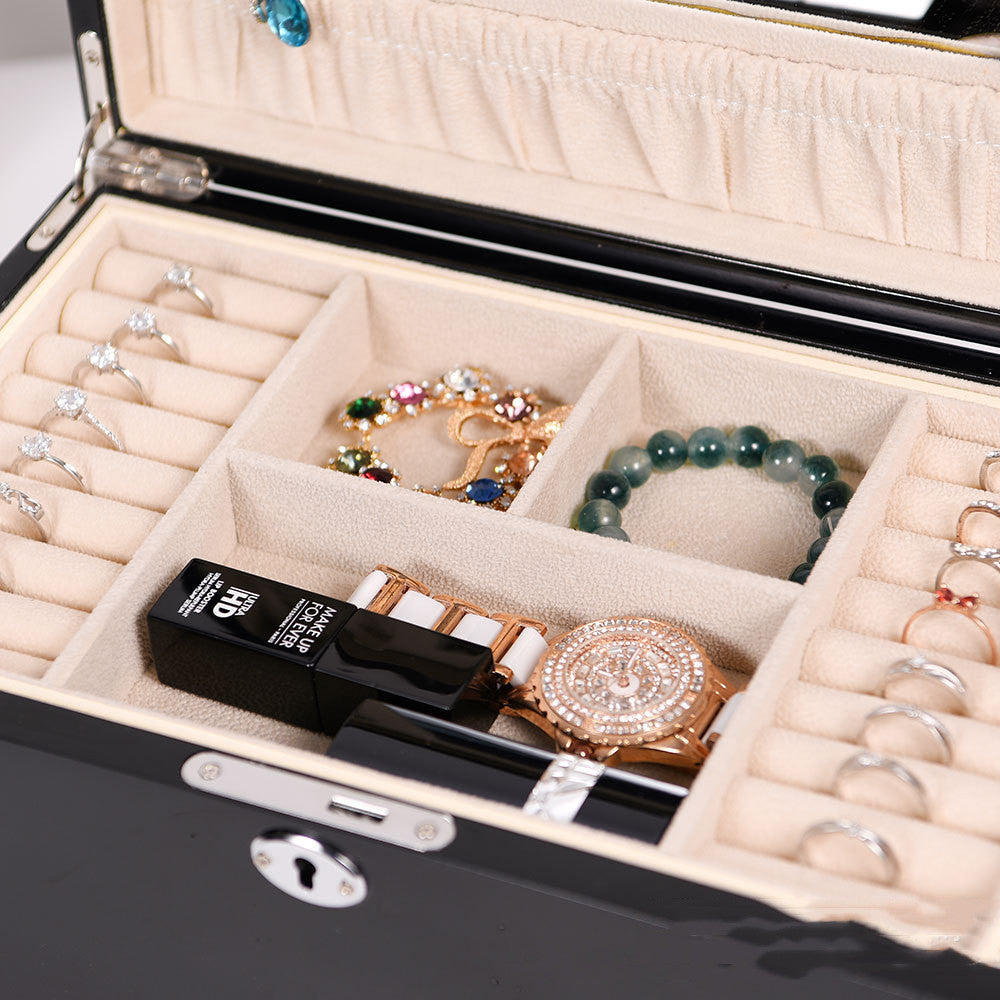 Fashion Multi-layer Large-capacity Jewelry Storage Box