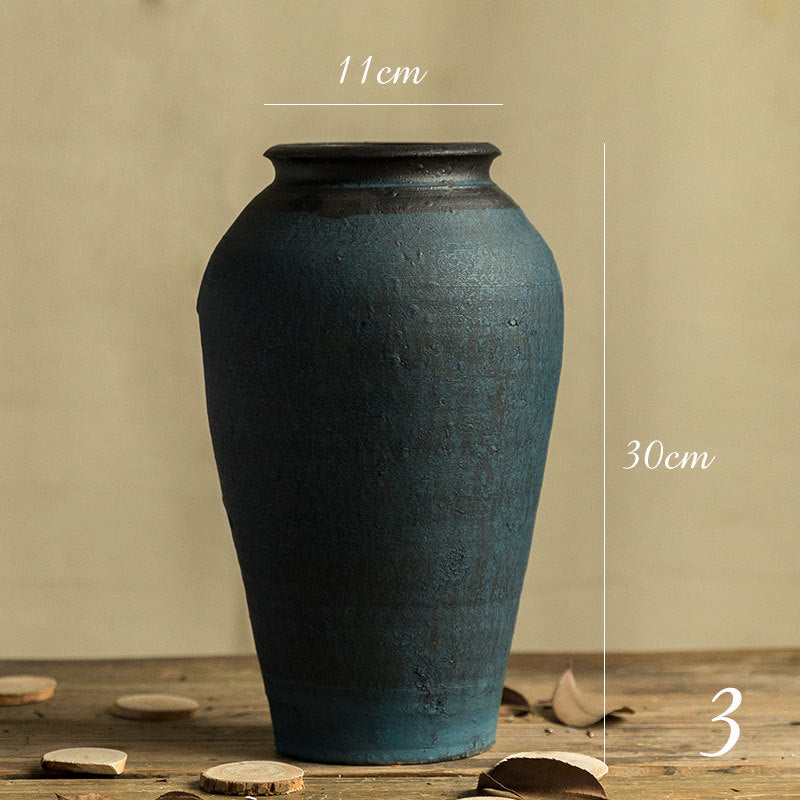 Stoneware Clay Pot Vase Decoration Flower Pot Living Room