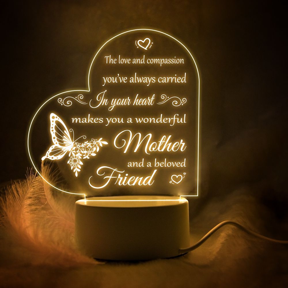 Small Night Light Warm Mother Room Decoration Personalized Ornaments