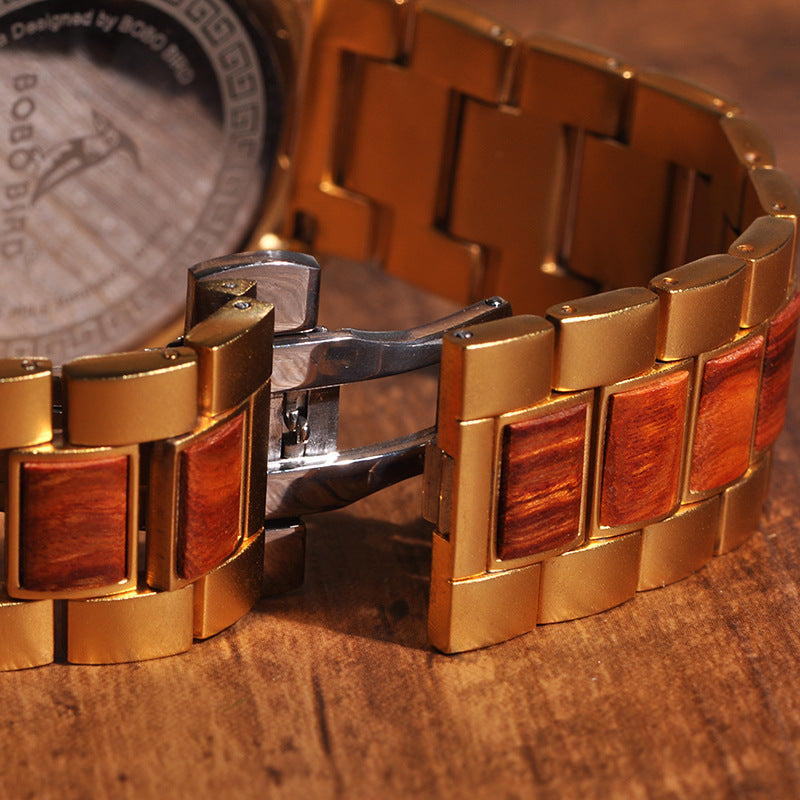 Men's wooden watch