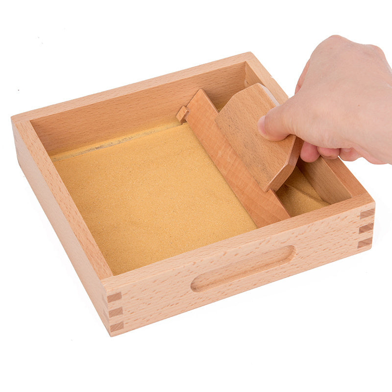 Wooden sand box