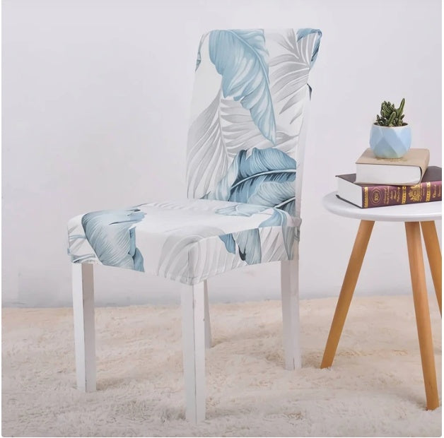 Printed Stretch Dining Chair Covers Set Of 4 Or 6