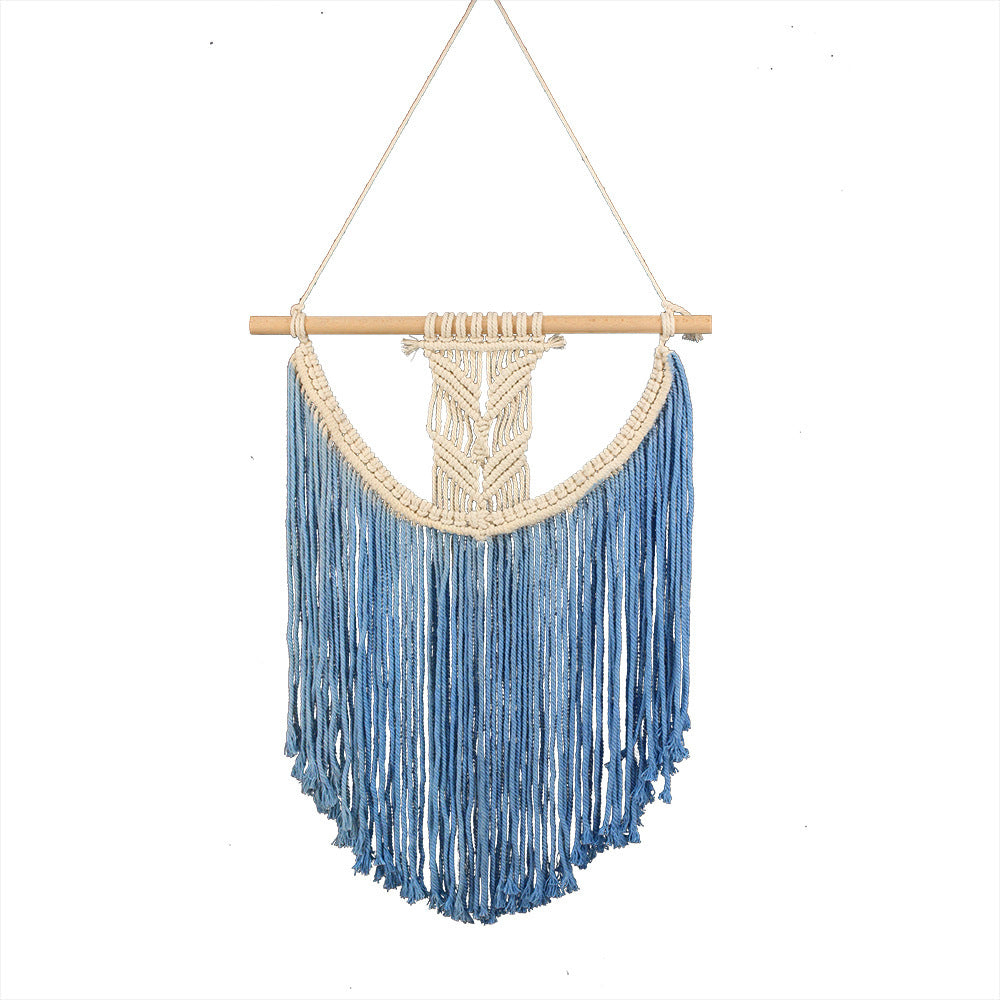 Home Decoration Bohemian Hand-woven Tapestry Cotton String Popular Wall Decoration Simple Artistic Wall Hanging