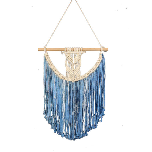 Home Decoration Bohemian Hand-woven Tapestry Cotton String Popular Wall Decoration Simple Artistic Wall Hanging