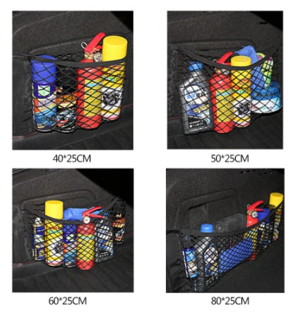 Multifunctional Car Side Hook Widened Storage Mesh bag