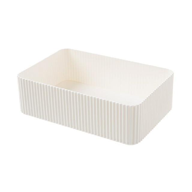 Desktop plastic storage box