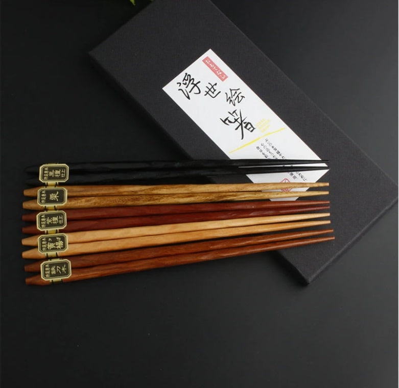 Japanese natural wooden chopsticks