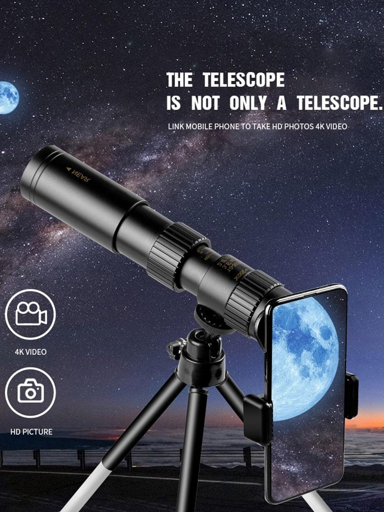 Monocular Telescope Super Zoom Monocular Quality Eyepiece Portable Binoculars