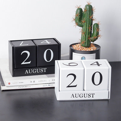 Creative calendar living room decoration