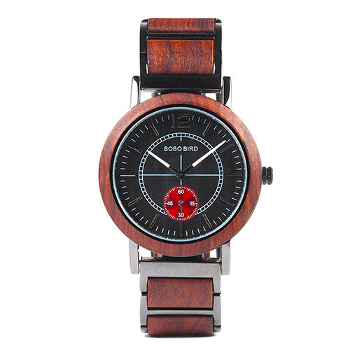 Couple wooden watch