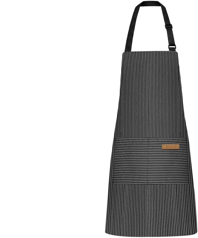 Halter Striped Polyester Restaurant Gardening Apron