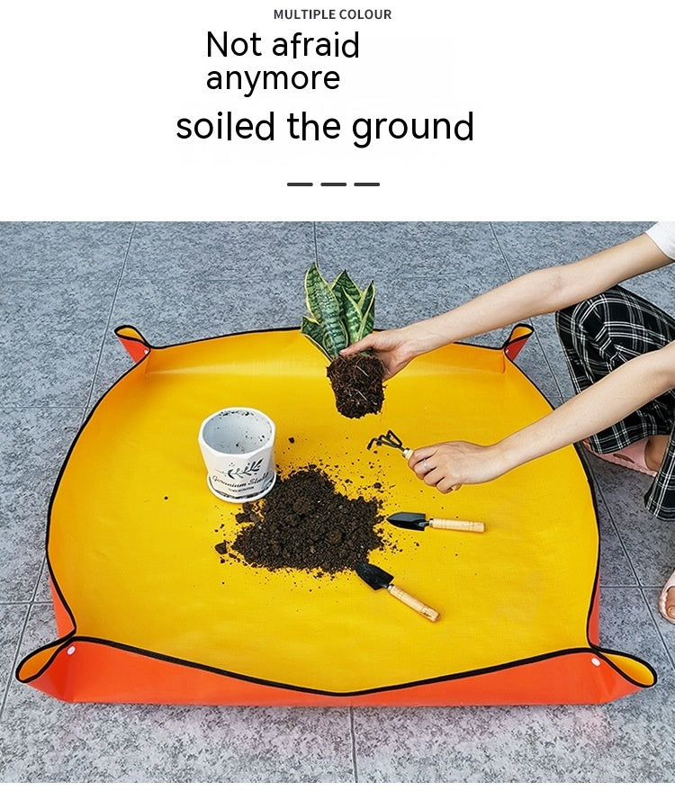 Gardening Mat Soil Changing Mat Waterproof Thickened Succulent Pot Planting Operation Flower