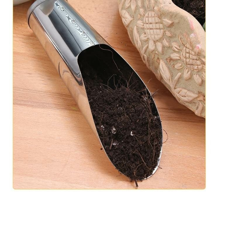 Gardening Stainless Steel Barrel Shovel