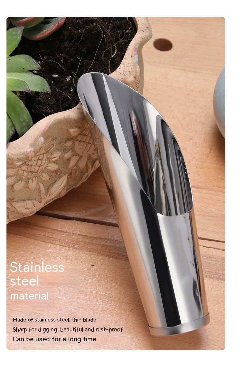 Gardening Stainless Steel Barrel Shovel