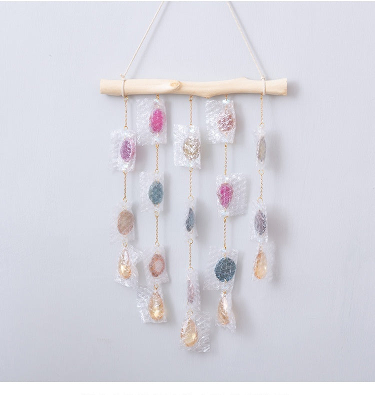 Agate Wind Chimes Gardening Crafts Crystal Wind Chimes Hanging