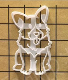 Corgi Shape Cookie Cutter Set