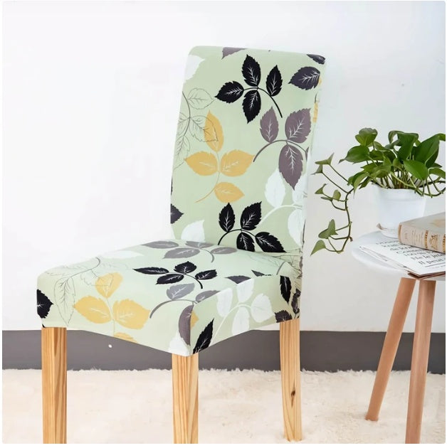 Printed Stretch Dining Chair Covers Set Of 4 Or 6