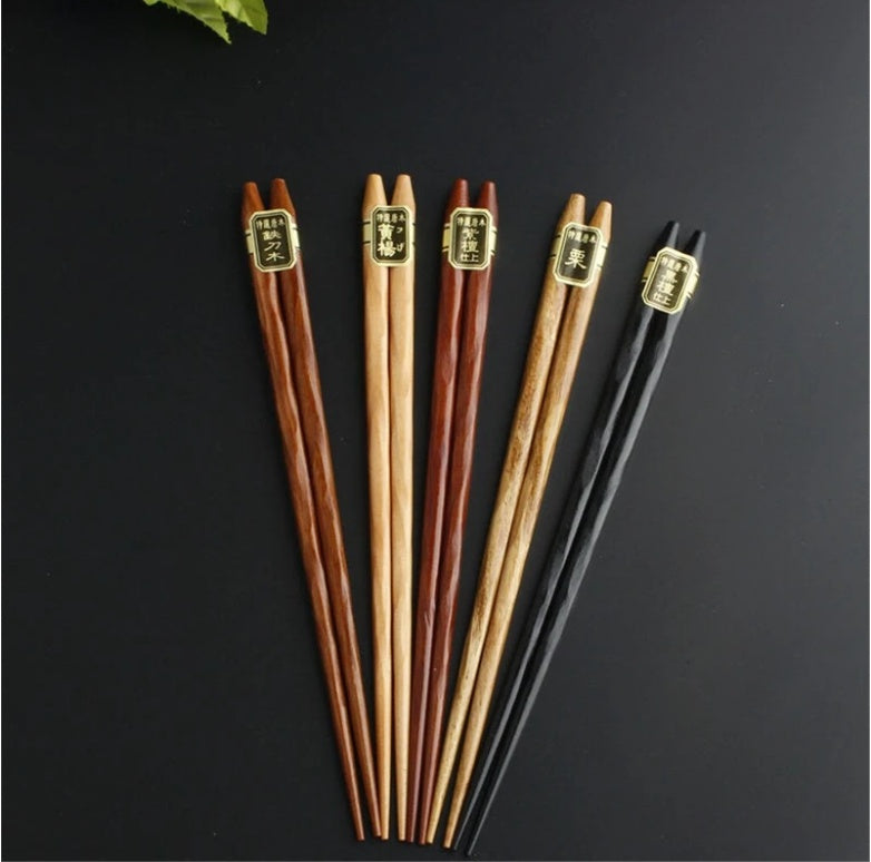 Japanese natural wooden chopsticks