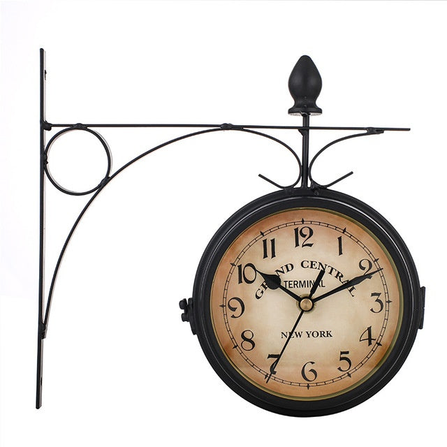 European style clock iron clock