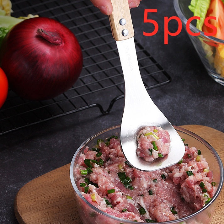 Stainless Steel Pressed Meatball Maker Granules Tool Creative Homemade Lean Meatballs Kitchen Gadgets