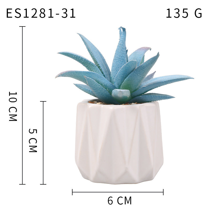 Wave Cup Type Simulation Succulent Potted Plant