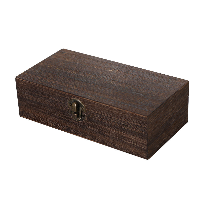 Wooden storage box