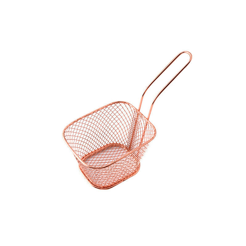 Square mini fried basket French fries basket