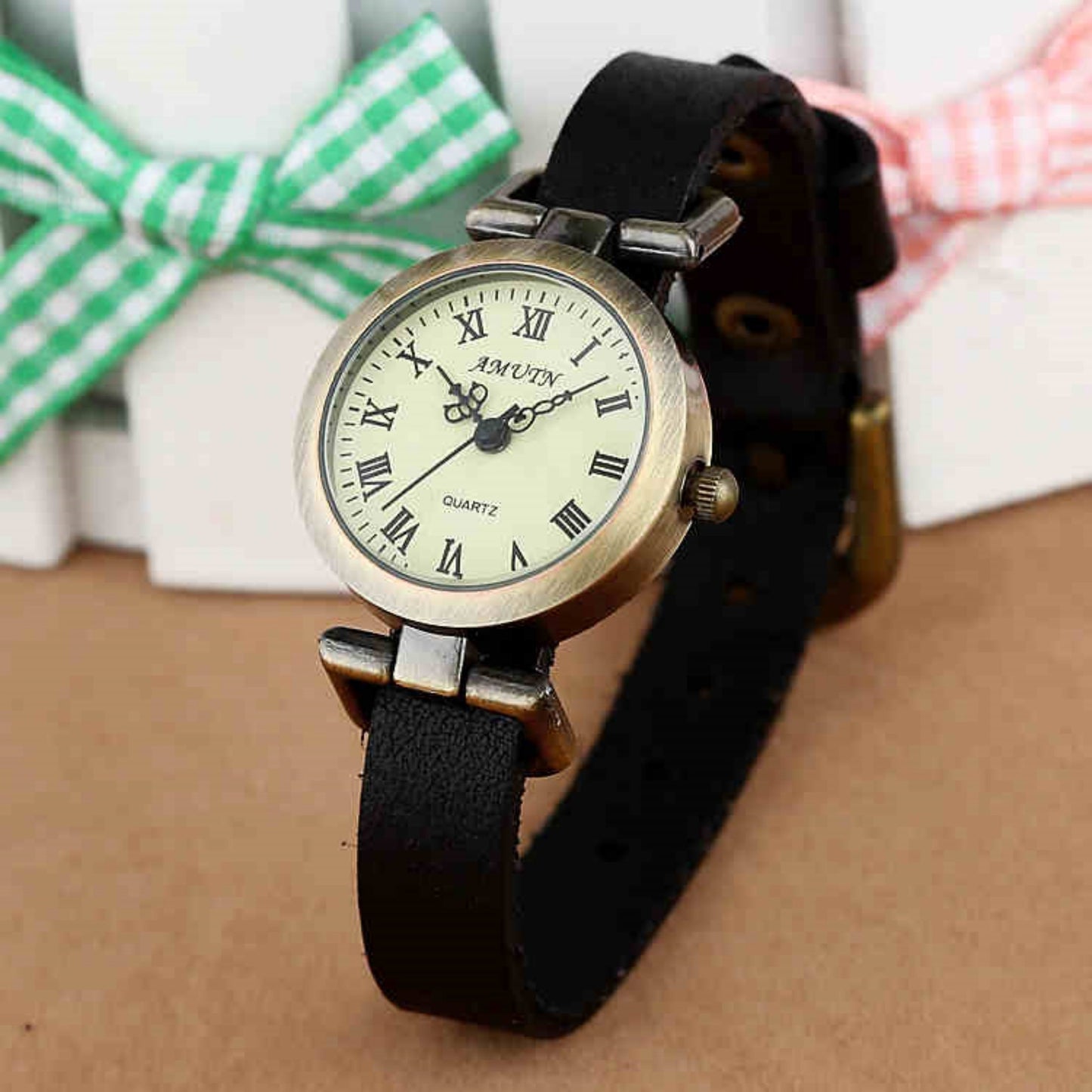 Japanese Literature Forest Women's Retro Quartz Watch