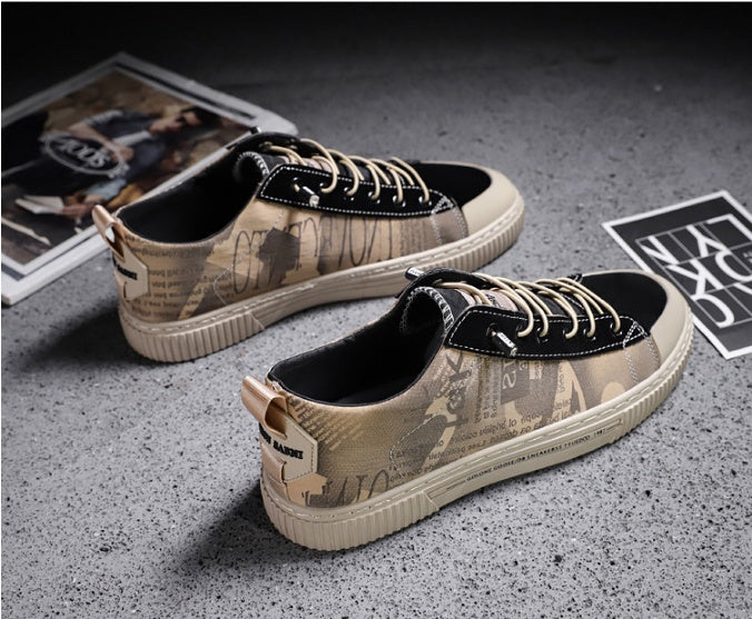 Men's Casual Canvas ShoesUpper Material Artificial PU