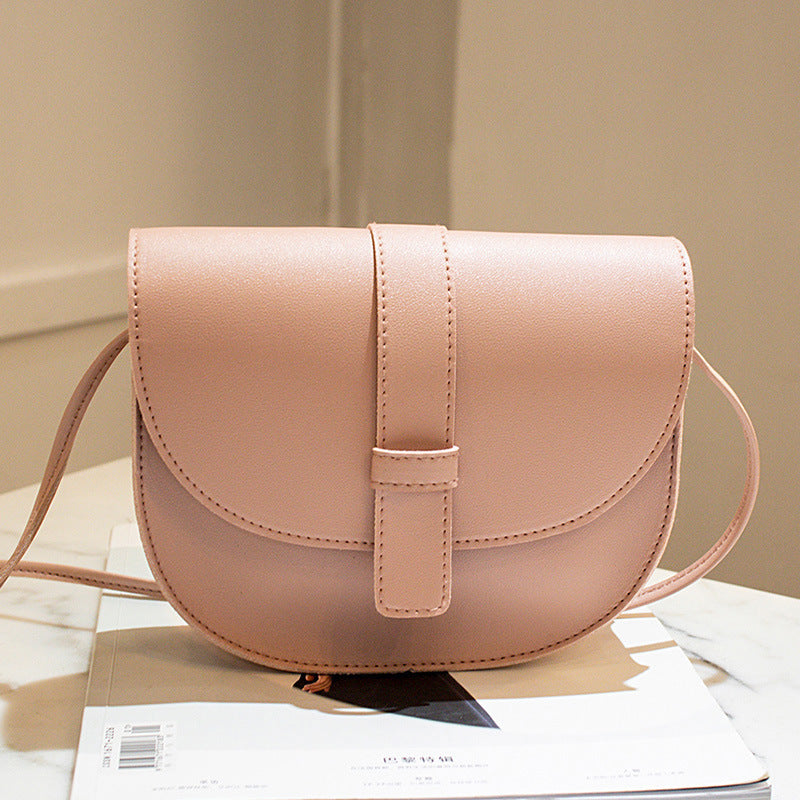 Crossbody bag all-match casual saddle bag