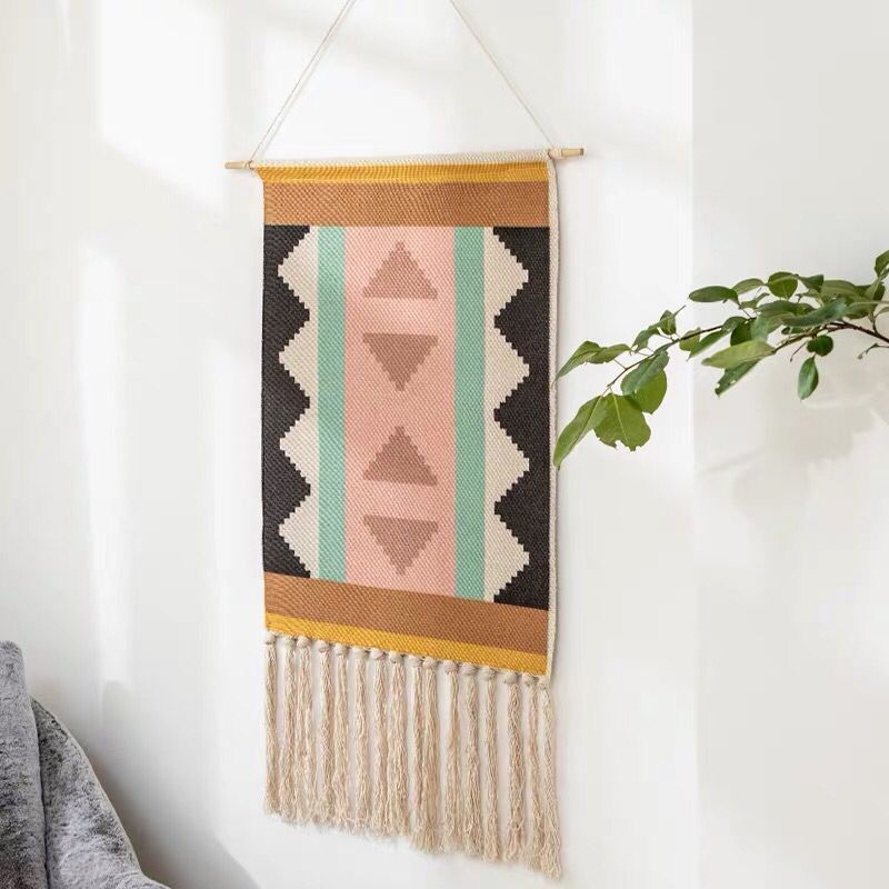 Hanging tassel tapestry