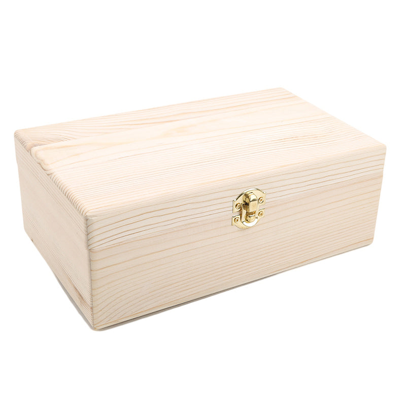 Wooden box storage box