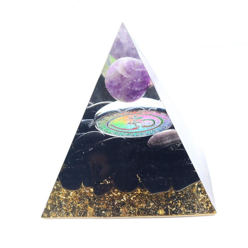 Crystal Ball Pyramid Ogang 3D Symbol Tree of Life