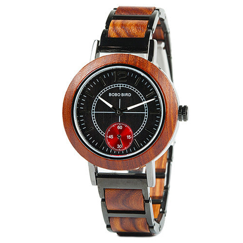 Couple wooden watch