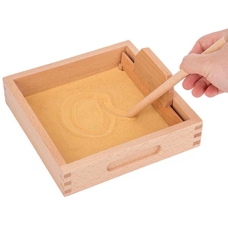 Wooden sand box