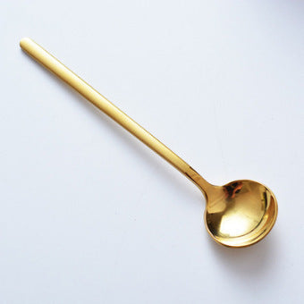 Matte frosted 304 coffee spoon