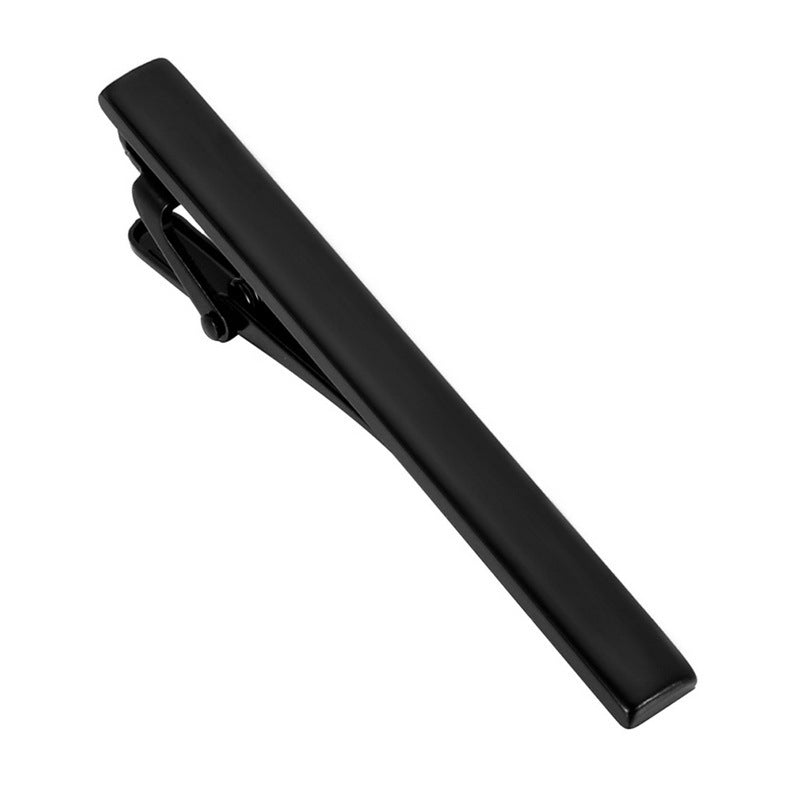 Vacuum Plated Brushed Glossy Tie Clip