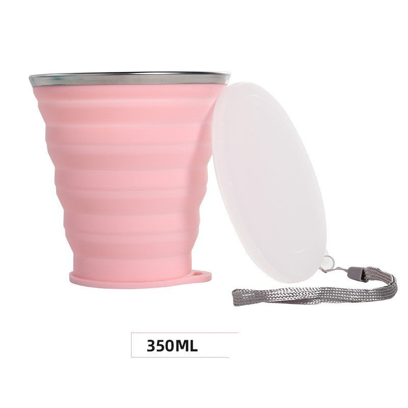 Outdoor Portable Silicone Folding Mug