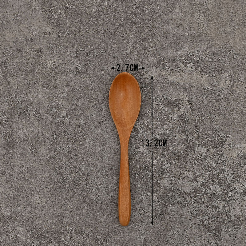 Household Fashion Wood Solid Wood Spoons