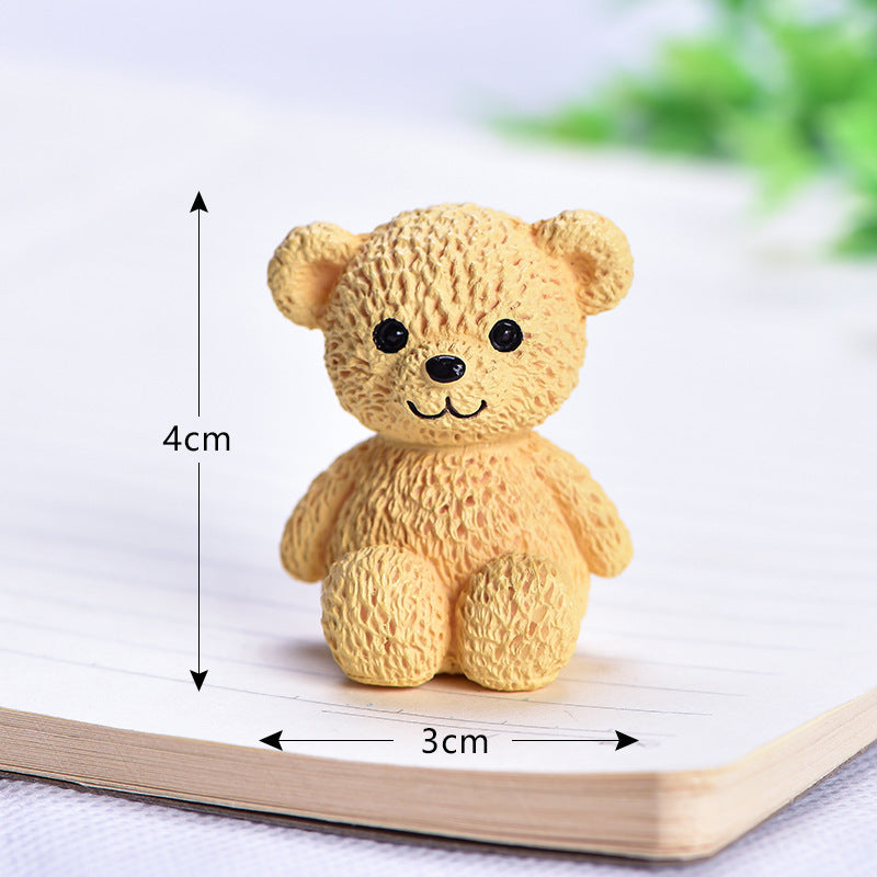 Creative Plastic Cute Small Animal Ornaments