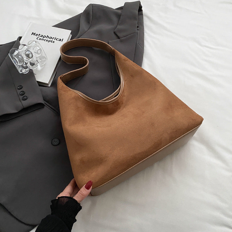 Women's Tote Bag Suede Shoulder Bag