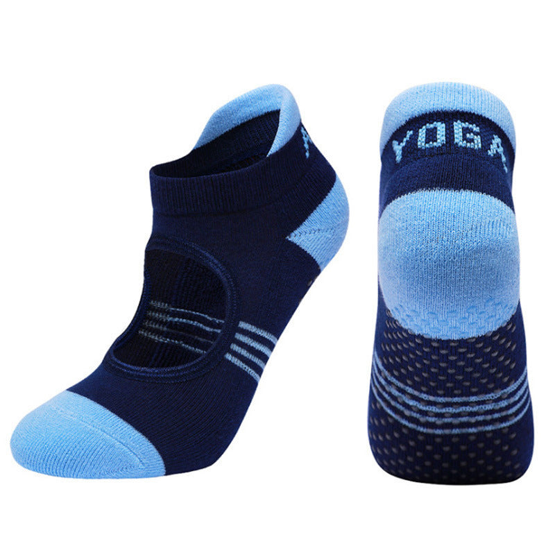 Towel Bottom Combed Cotton Yoga Sports Fitness Pilates Terry Socks